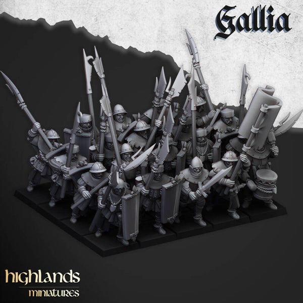 Gallia Men at Arms x20