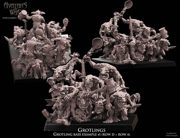 Grotlings multi-row regiment X5