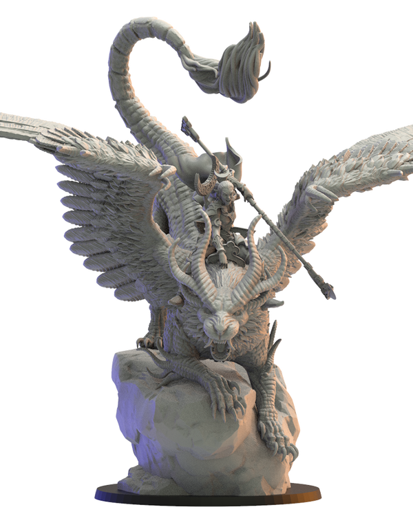 Sorcier sur manticore