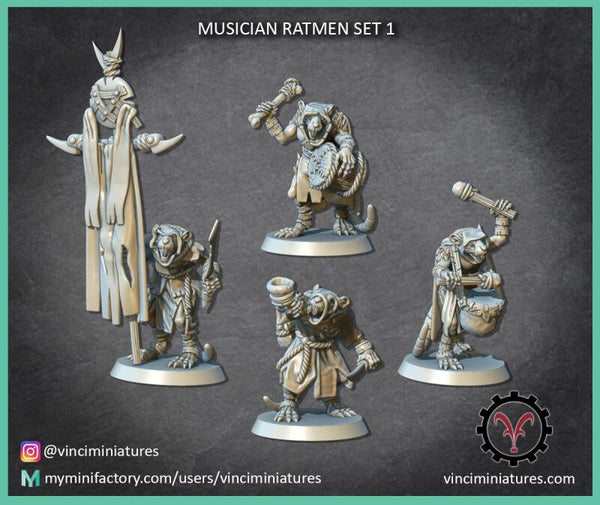 Etat-major rats  x4