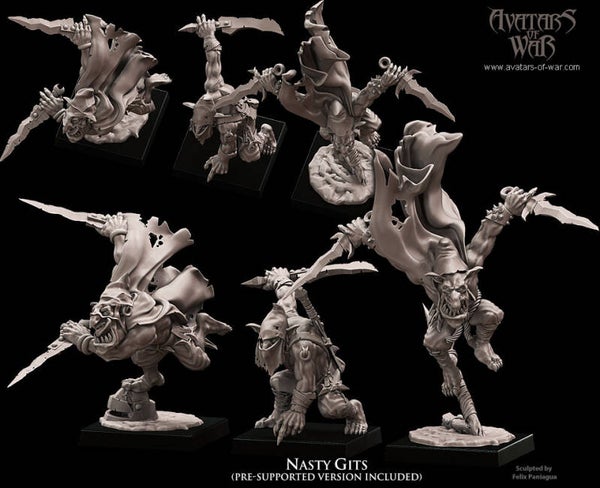 Goblin Nasty Gits x3