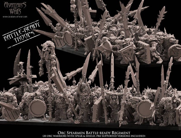 Orc Spearmen x20