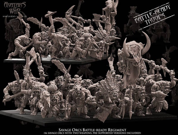 Savage Orcs x20