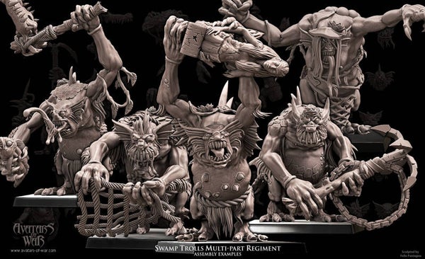 Swamp Trolls x5