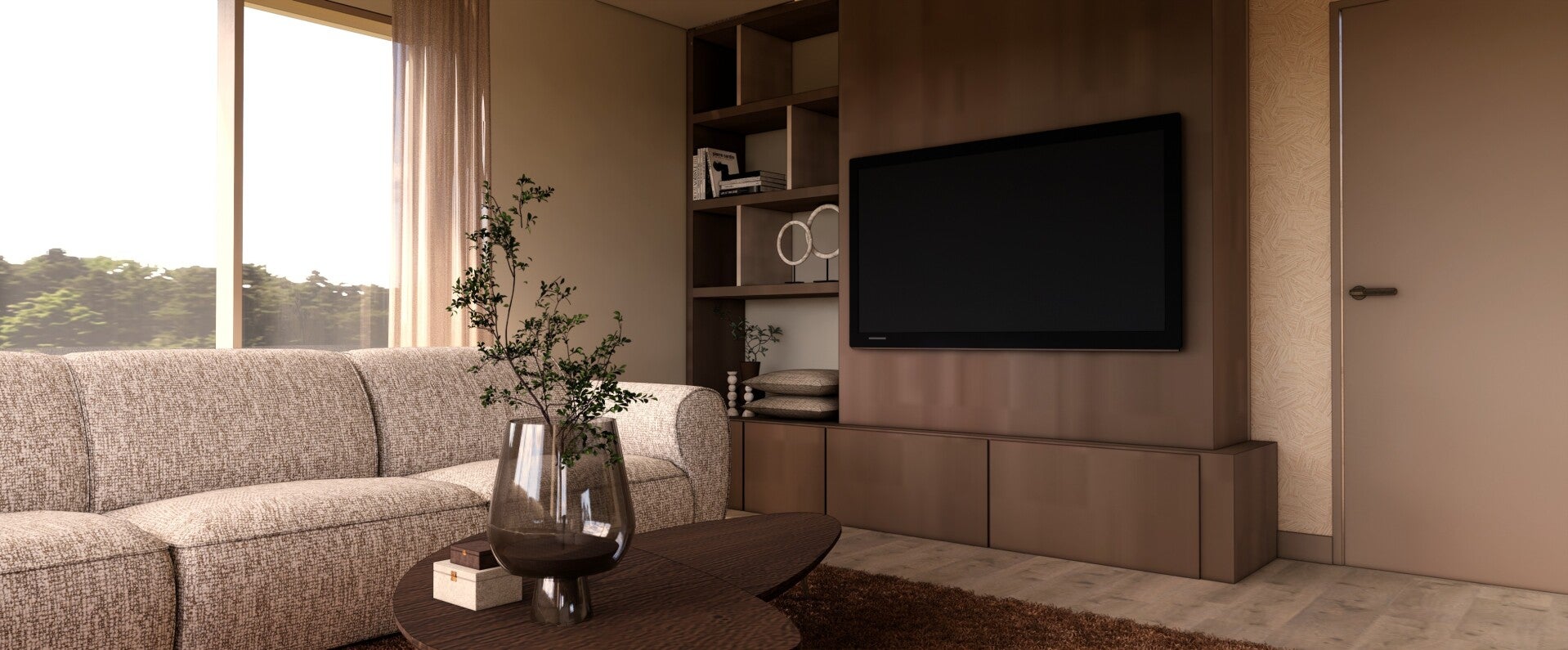maatwerk tv meubel interieurontwerp