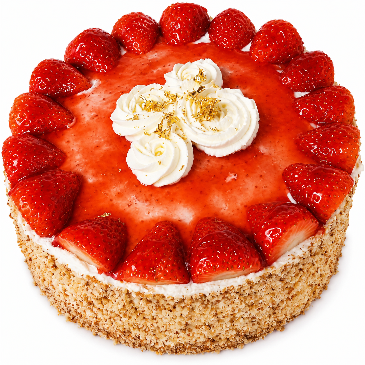 Erdbeere-Vanille-Torte