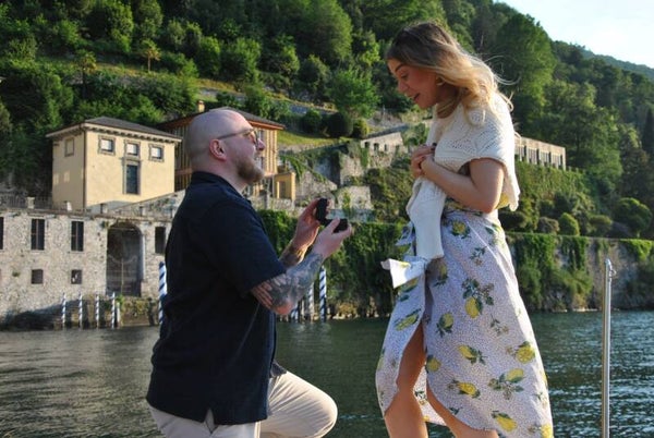 2 h Tour in Barca del Lago di Como con... Proposta di Matrimonio!