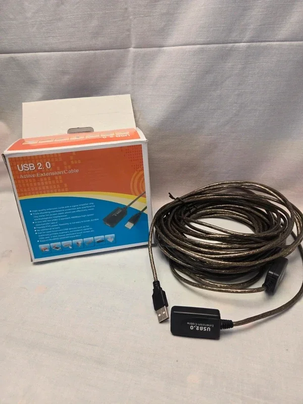 Cavo di prolunga attivo USB 15 m.