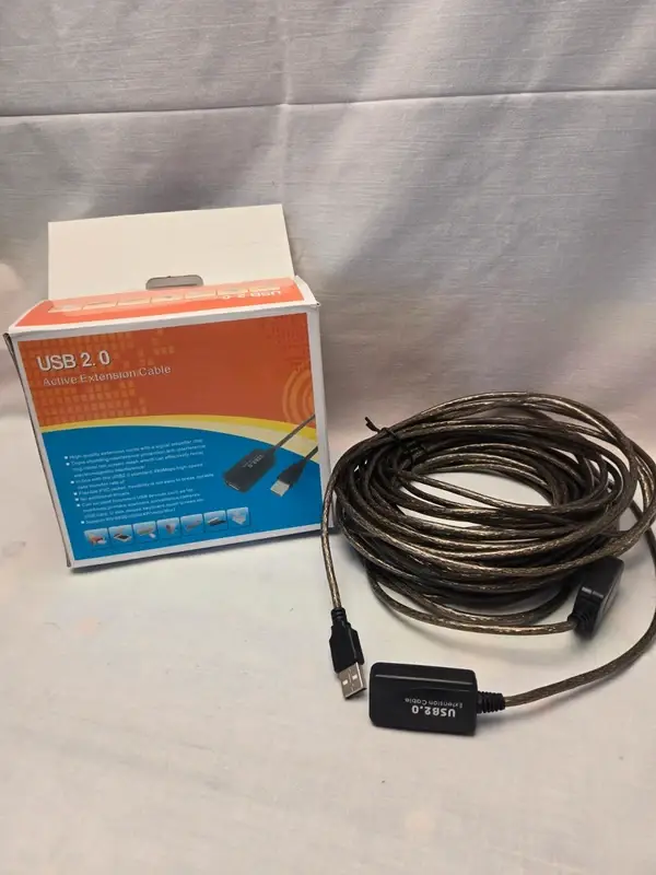 Cavo di prolunga attivo USB 15 m.