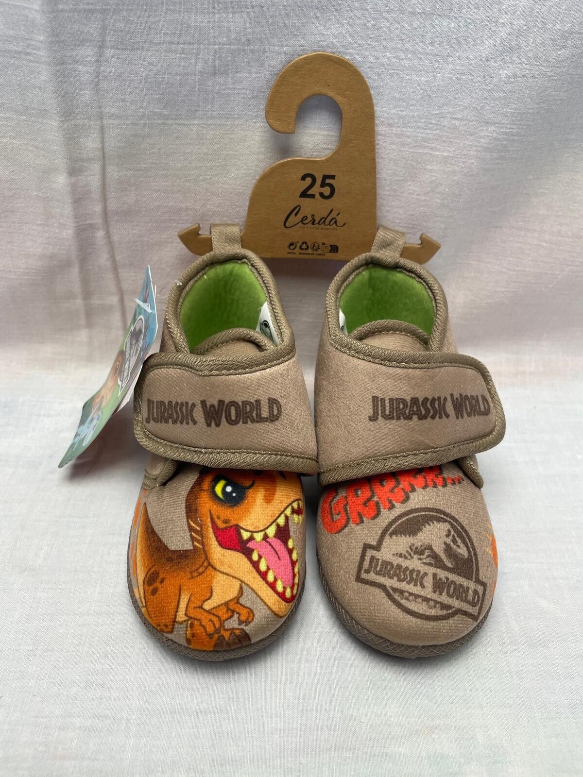 Jurassic Park  - Pantofole con chiusura a strappo