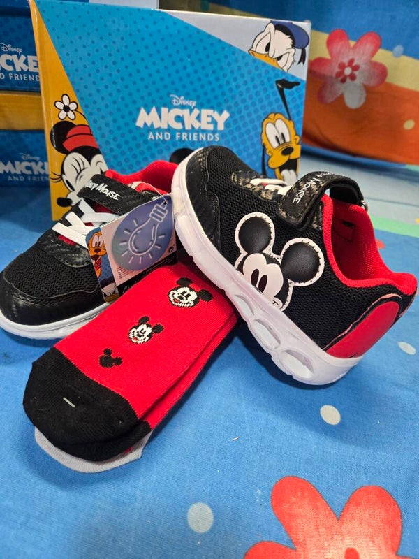 MICKEY & FRIENDS - SCARPINE LED + CALZINI