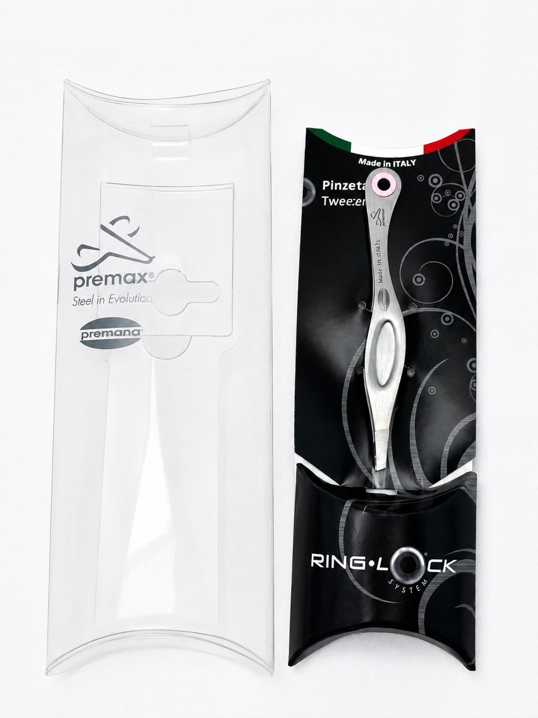 PINZETTE PER SOPRACCIGLIA IN ACCIAIO INOX