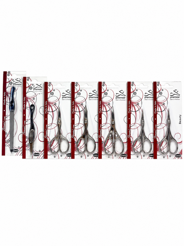 KIT 7 PEZZI PER LA CURA DELLA PERSONA IN ACCIAIO INOX - MADE IN ITALY