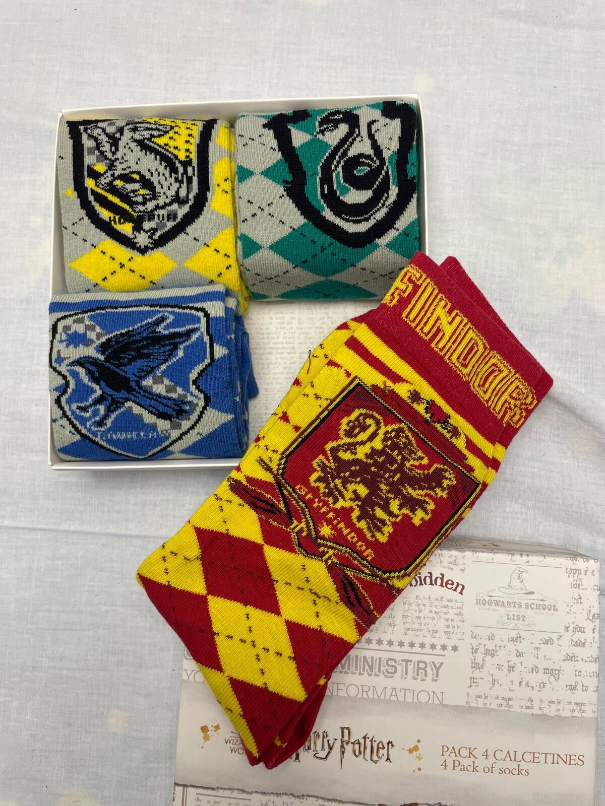 HARRY POTTER - SET 4 CALZE