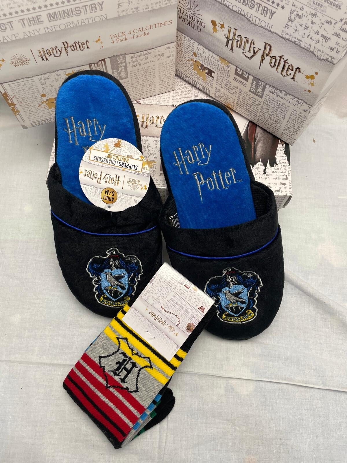 HARRY POTTER - SET PANTOFOLE +  CALZINI