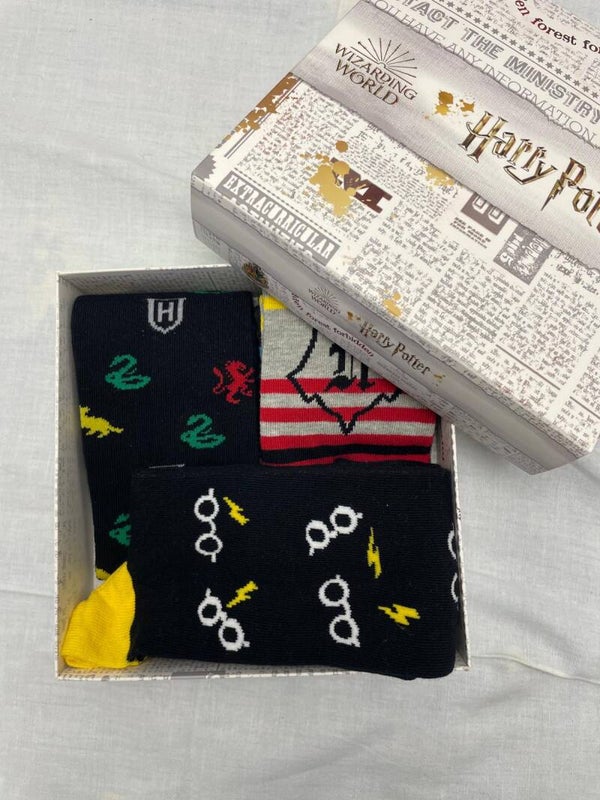 HARRY POTTER - SET 3 CALZE