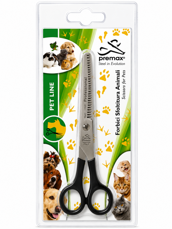 Forbici sfoltitrici professionali per animali Premax – Pet Line