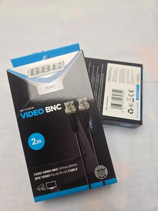Cavo video coassiale con connettori BNC
