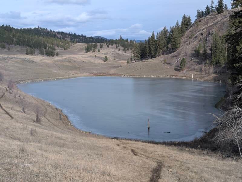 First view of the Deep Lake