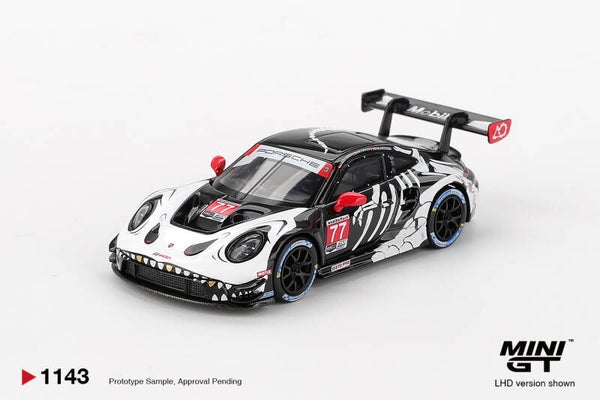 MiniGT 2025 Porsche 911 (992) GT3 R #77GTD PRO AO Racing nr 1143