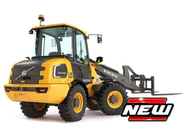 Bburago Volvo L25W yellow/grey met lepels Leverperiode Q1 2025