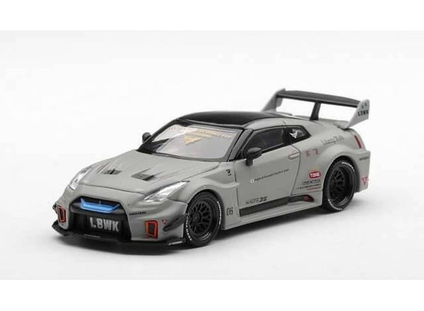 MiniGT 2026 Nissan GTR R35 LB-Super Silhouette GT-RR Ver1, matt grey nr 1248
