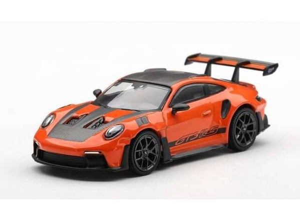 MiniGT 2024 Porsche 911 (992) GT3 RS Weissach Package, Gulf orange nr 1304