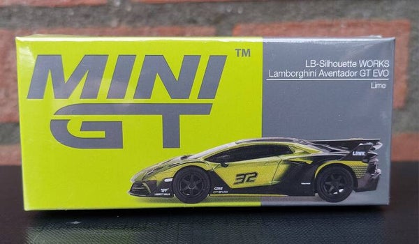 MINI GT Lamborghini AVENTADOR GT EVO LB-SILHOUETTE WORKS Limited Edition (LHD) nr 605