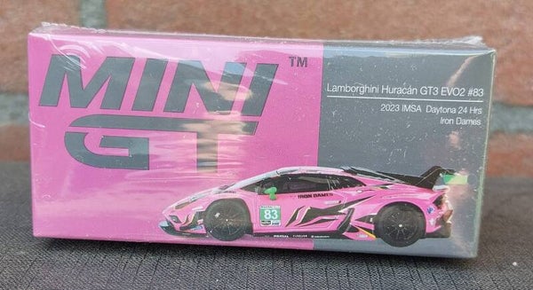 MINI GT Lamborghini HURACAN GT3 EVO2 #83 IRON DAMES 24H DAYTONA 2023 (LHD) nr 772