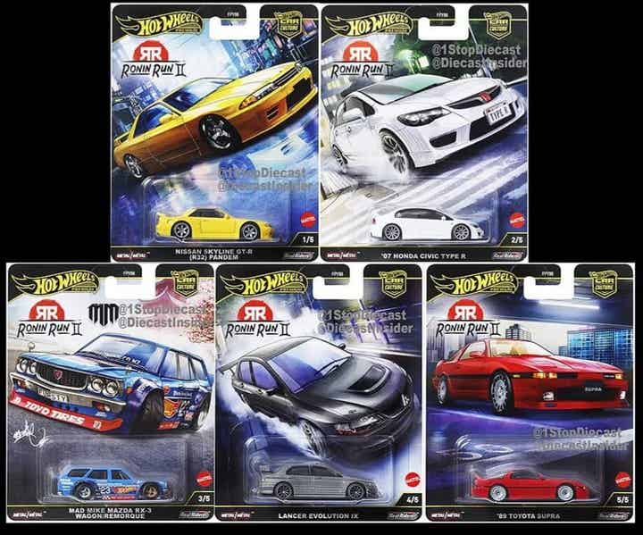 Hot Wheels Car Culture Mix *Ronin Run* FPY86-976M NU te RESERVEREN !!