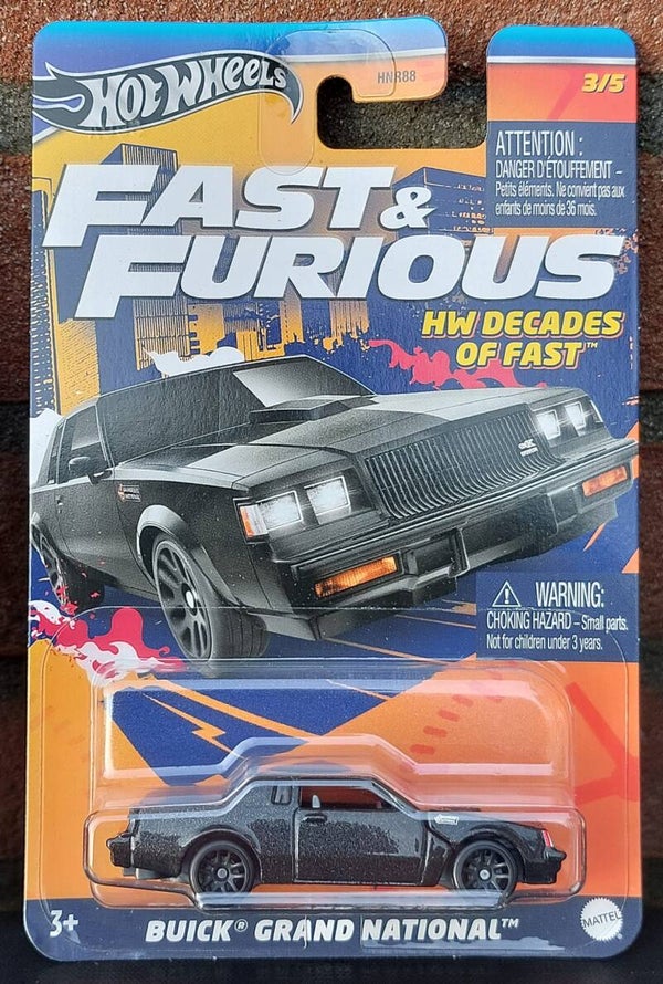 Hot Wheels 1/64 F&F HW Decades of Fast HNR88-979E