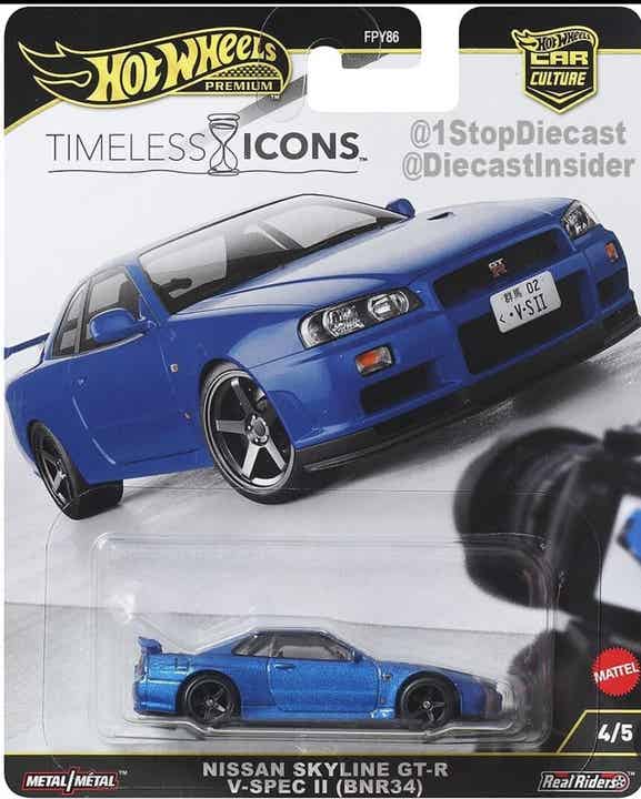Hot Wheels  Car Culture Mix *Timeless Icons* FPY86-976N