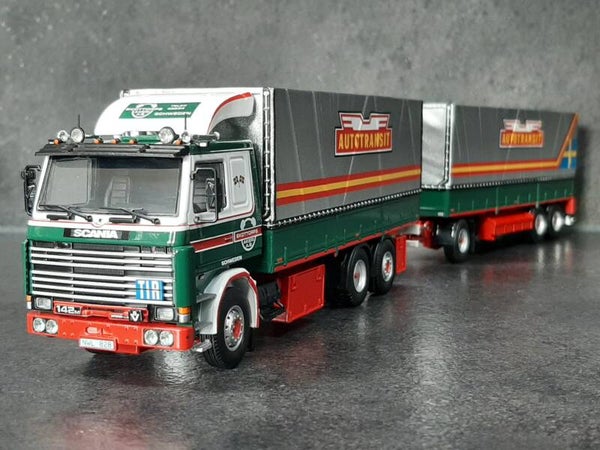 TEKNO Skottorps Akeri Autotransit Scania 142 huifcombi klassiek