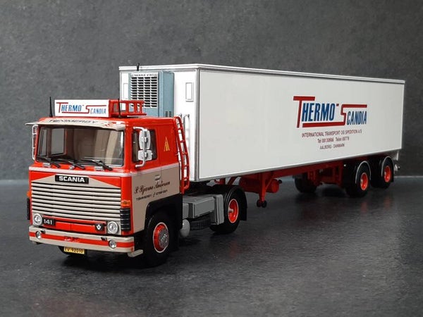 TEKNO P.Bjarne Andersen Scania 141 met koeloplegger