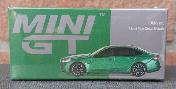 MINI GT BMW M5 Isle of Man Green Metallic nr 1086