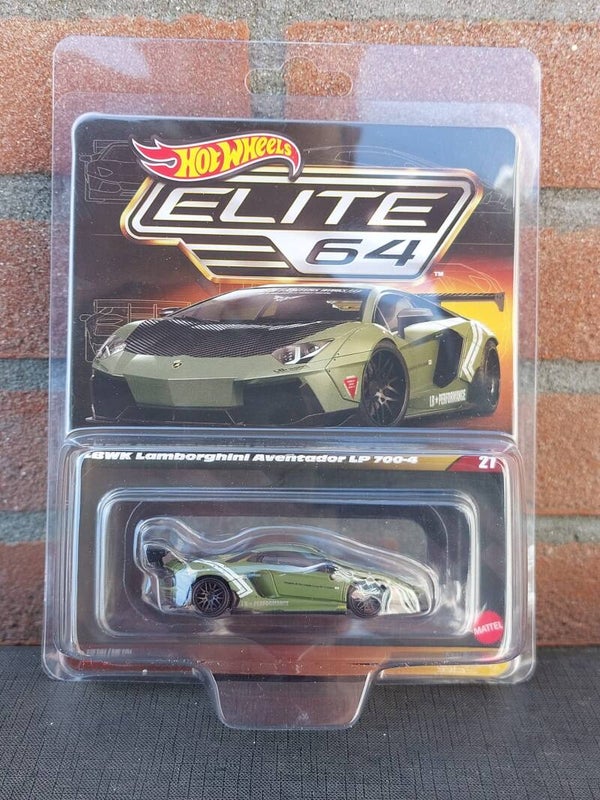 Hot Wheels Elite 64 nr 21 LBWK Lamborghini Aventador LP 700-4