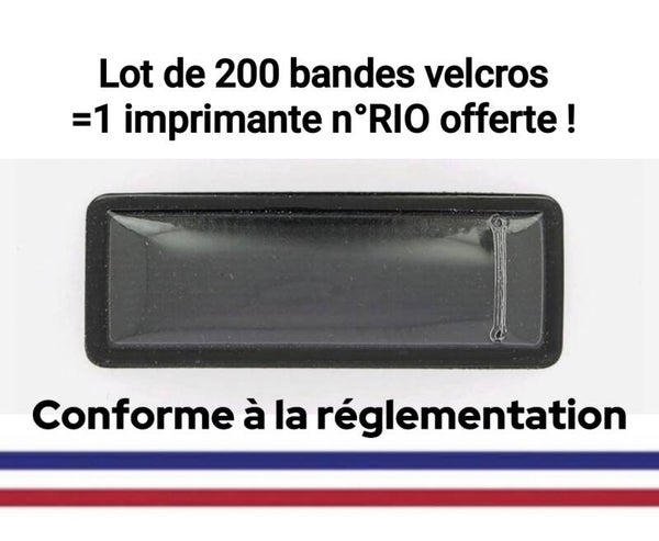 Lot le plus vendu ! Lot de 200 étuis velcro + 1 étiqueteuse connectée offerte ! Commandez ici