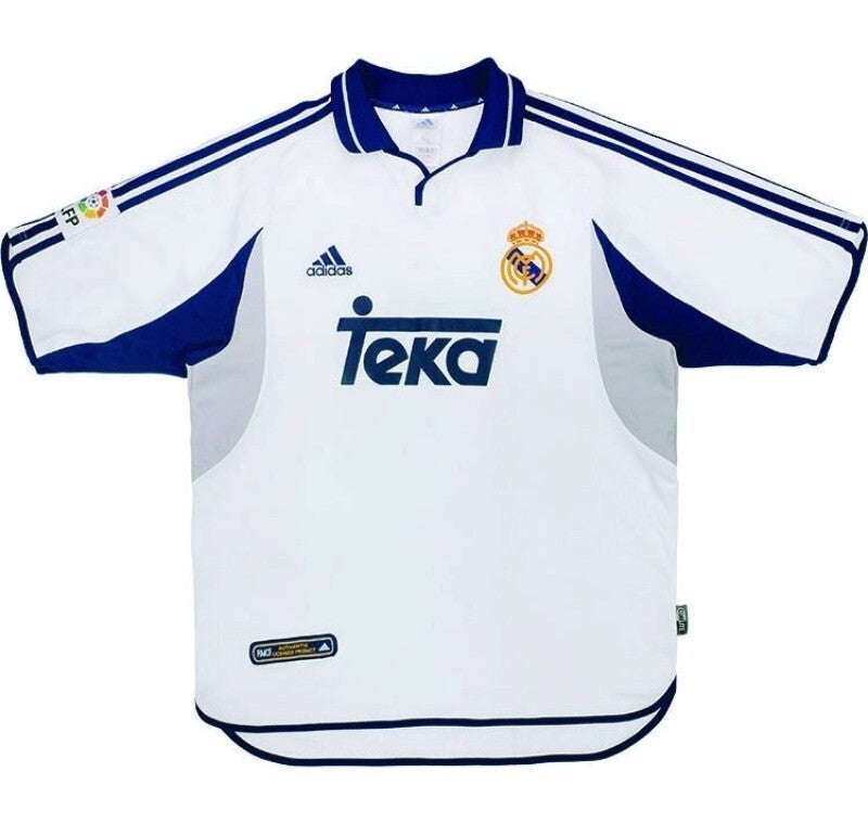Real Madrid 00/01 Home Retro Kit