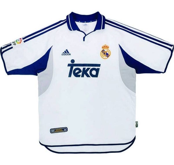 Real Madrid 00/01 Home Retro Kit