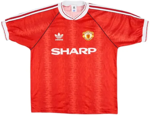 Manchester United 90/92 Home Kit