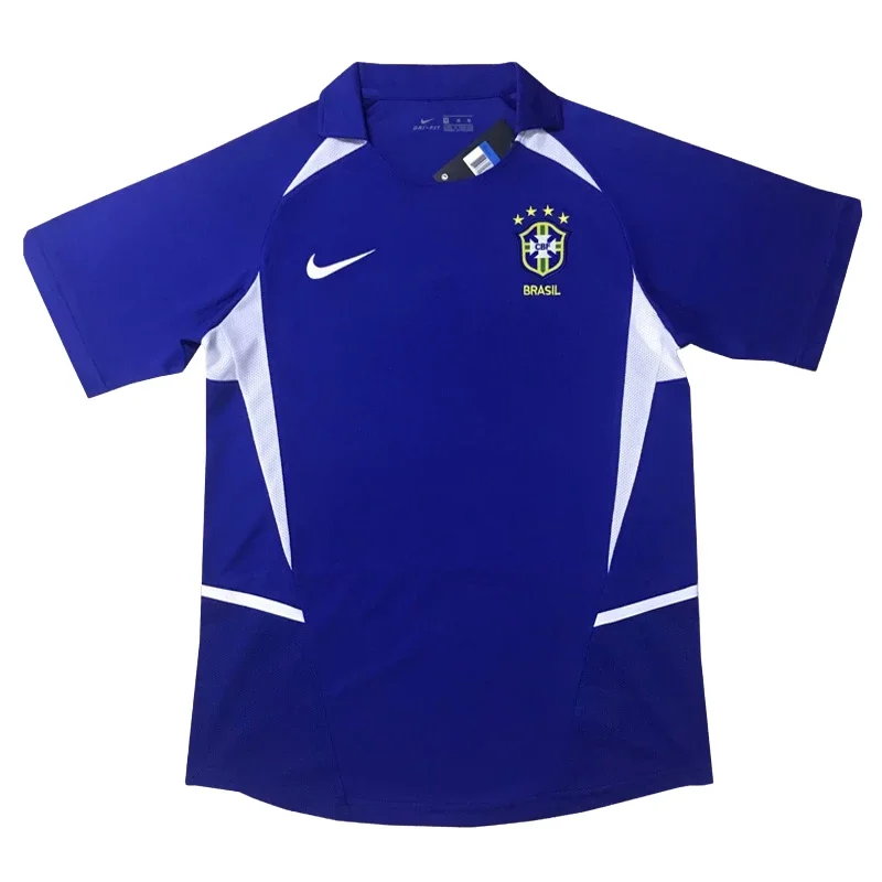 Brazil 2002 Away Retro Kit