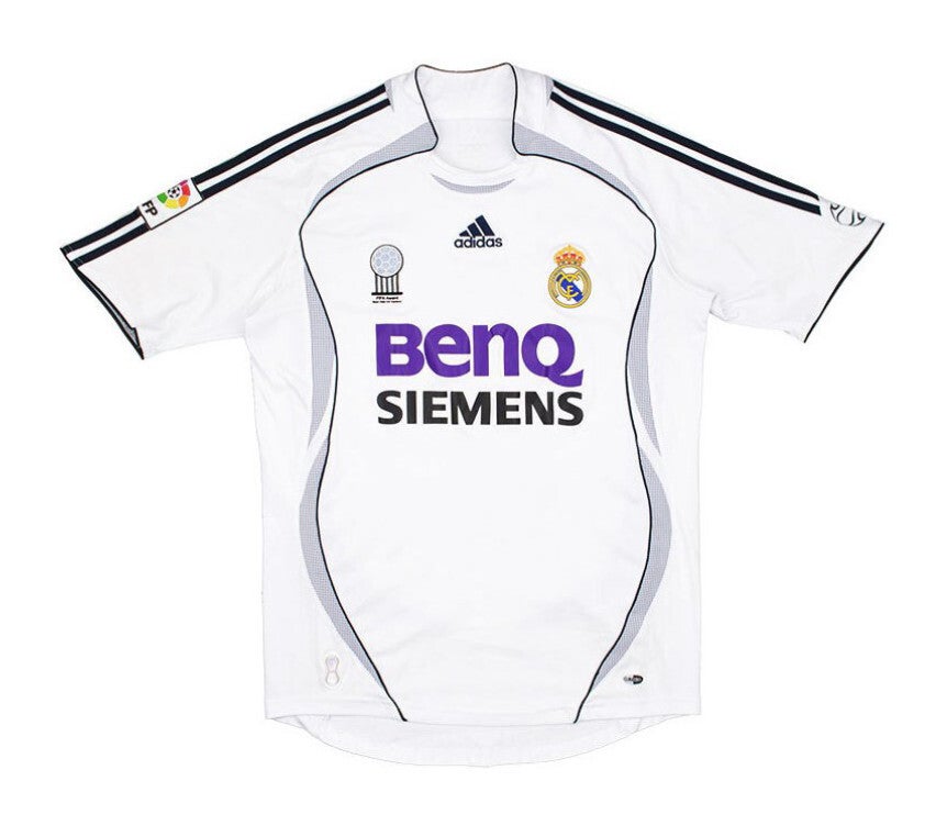 Real Madrid 06/07 Home Retro Kit