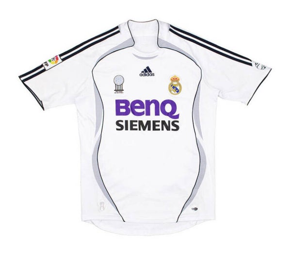 Real Madrid 06/07 Home Retro Kit