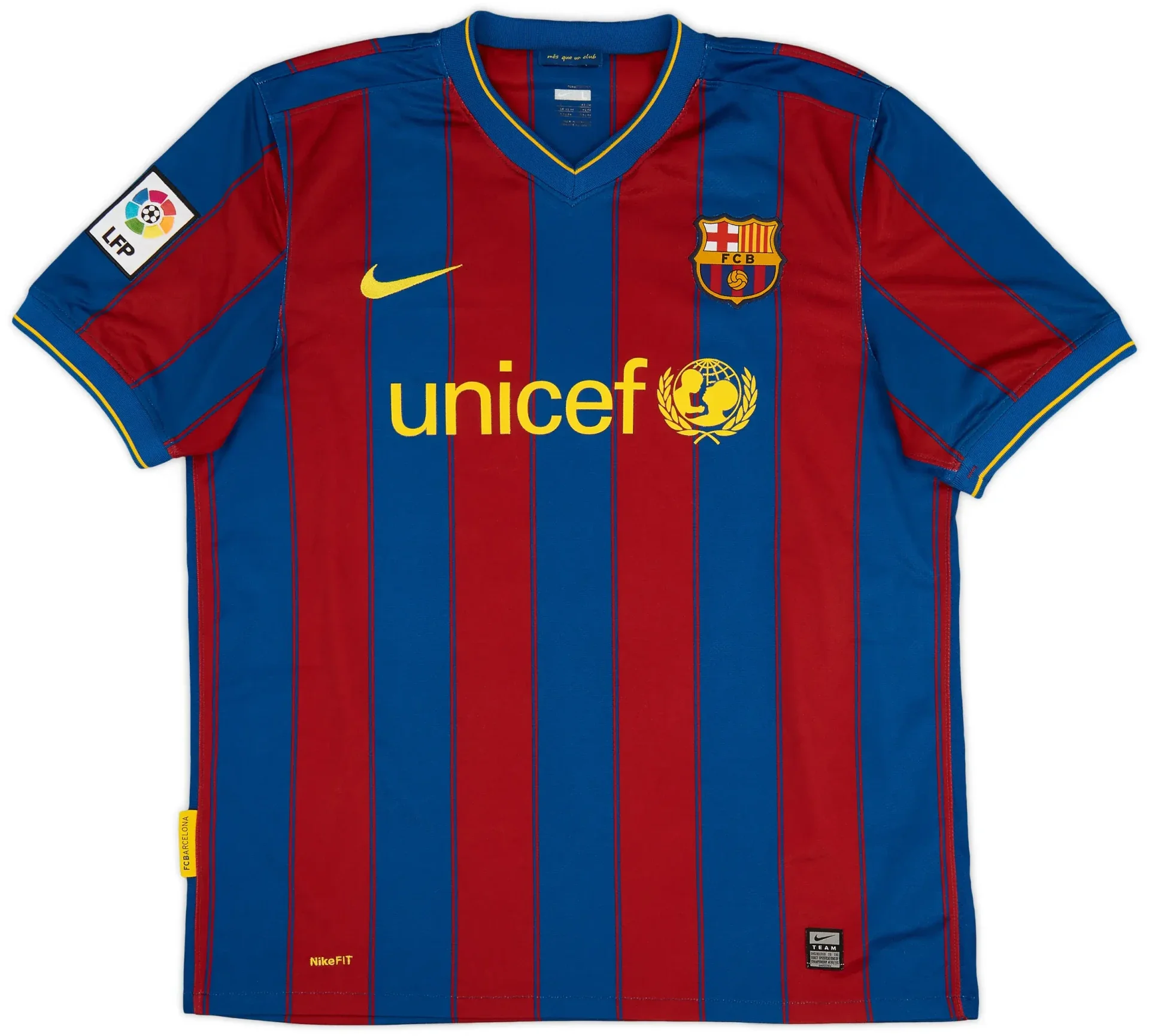 Barcelona 09/10 Home Retro Kit
