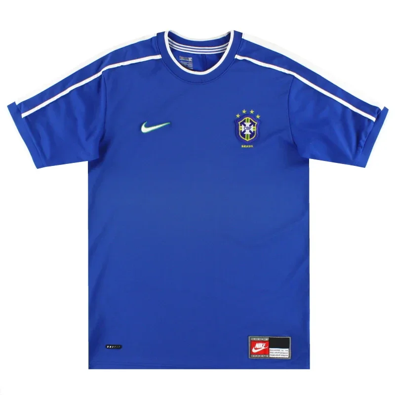 Brazil 1998 Away Retro Kit