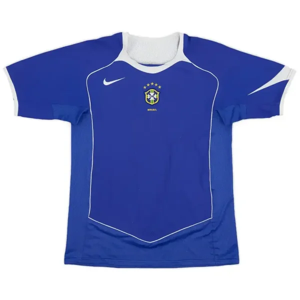 Brazil 2004 Away Retro Kit