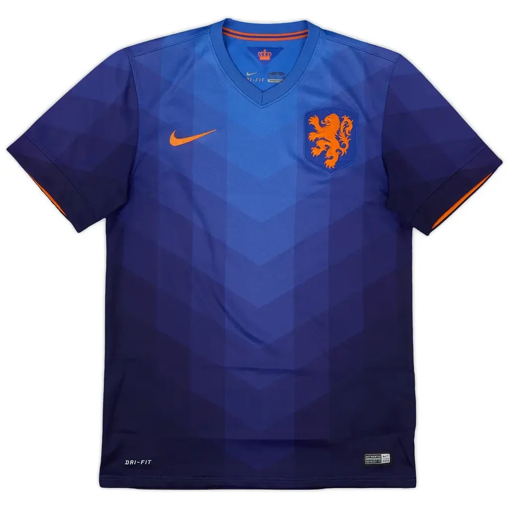 Netherlands 2014 Away Retro Kit