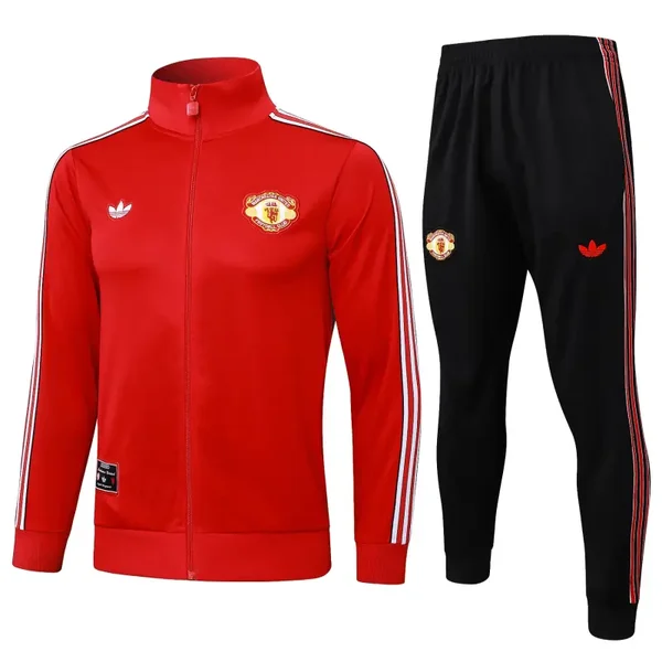 Manchester United Retro Red Tracksuit