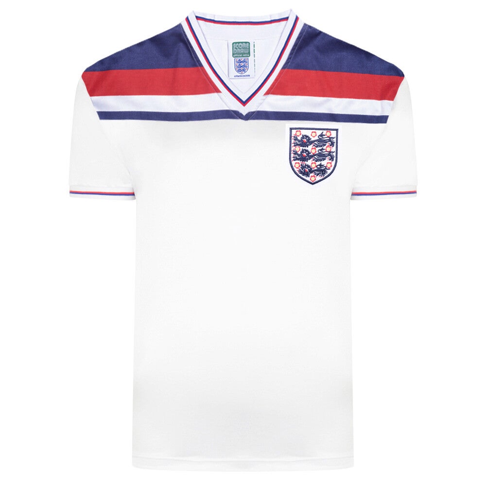 England 1982 Home Retro Kit