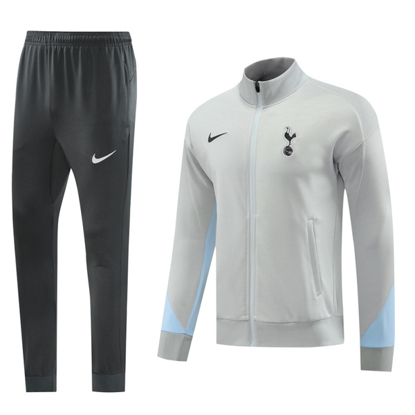 Tottenham Hotspur FC Tracksuit (Light Grey/Dark Grey)